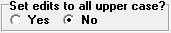 Save All Edits as Uppercase?