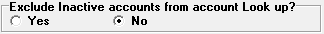 Exclude Inactive Accounts