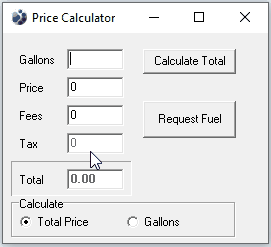 Total Price example